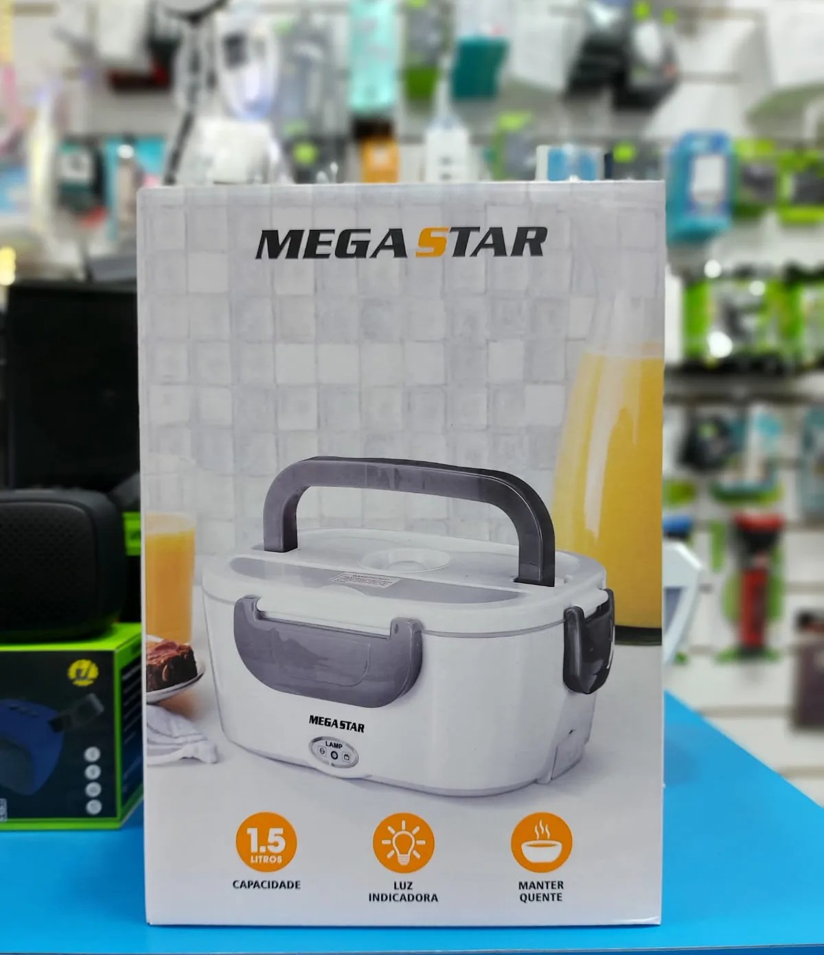 MARMITA TÉRMICA ELÉCTRICA MEGA STAR BA60 40W 1.5L.