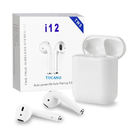 Auricular i12 [ROSA, BLANCO]