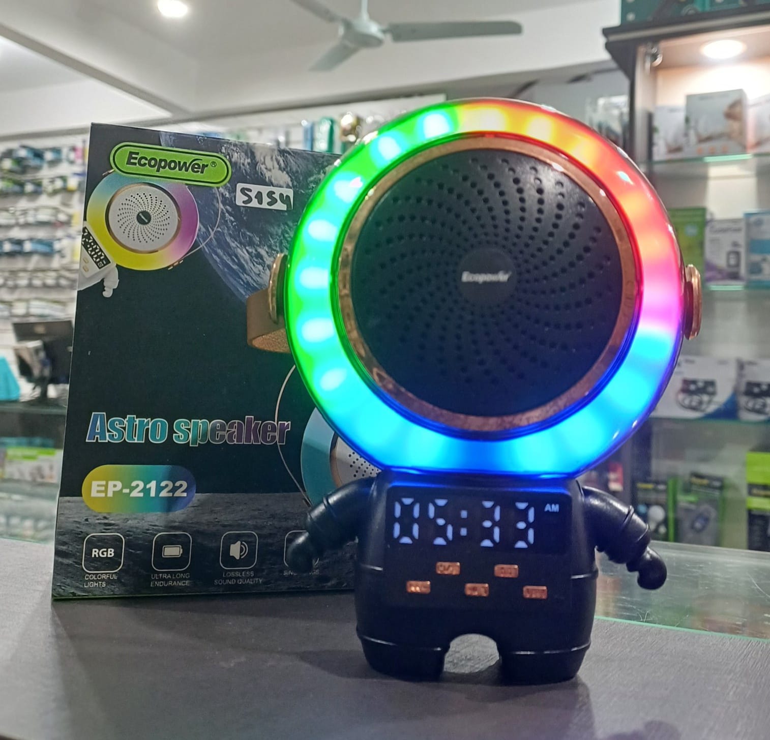 Astro speaker con micrófono! Ecopower- Model:EP-2122