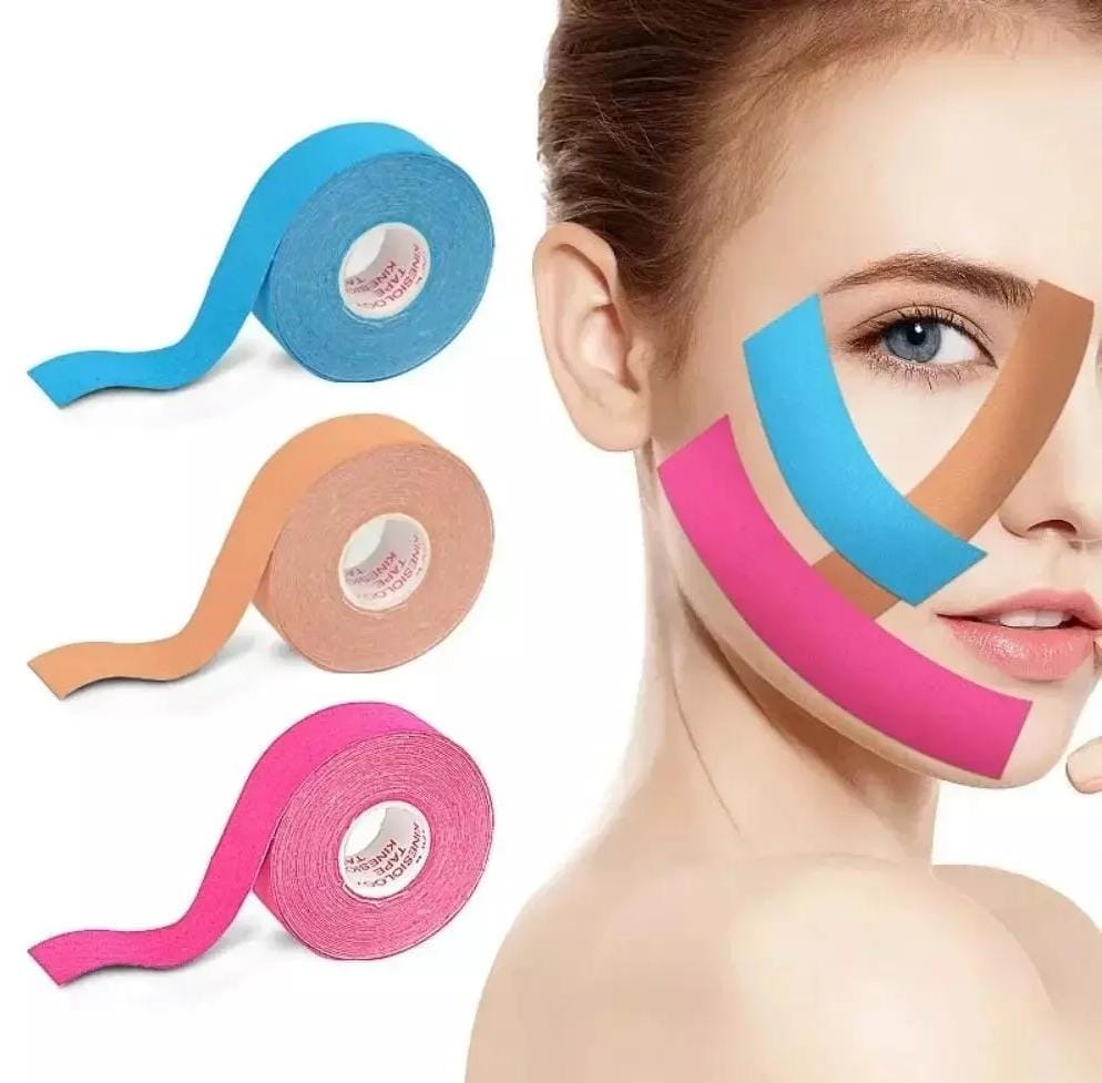 Cinta Kinesiologica Para Rostro