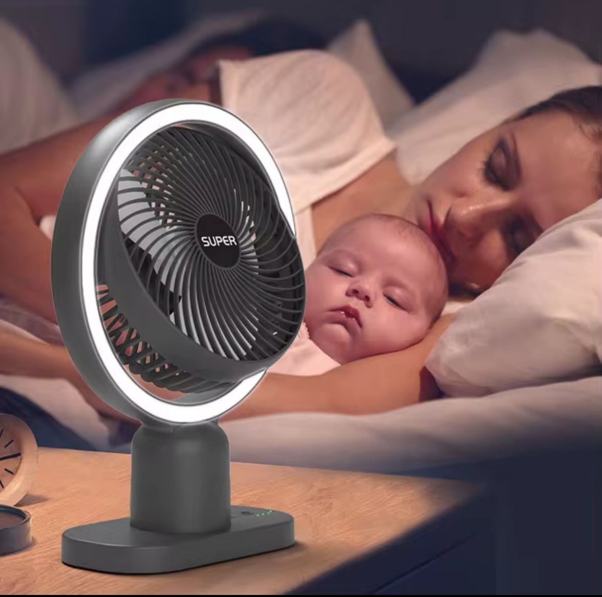 Ventilador De Mesa Usb 8 Pulgadas