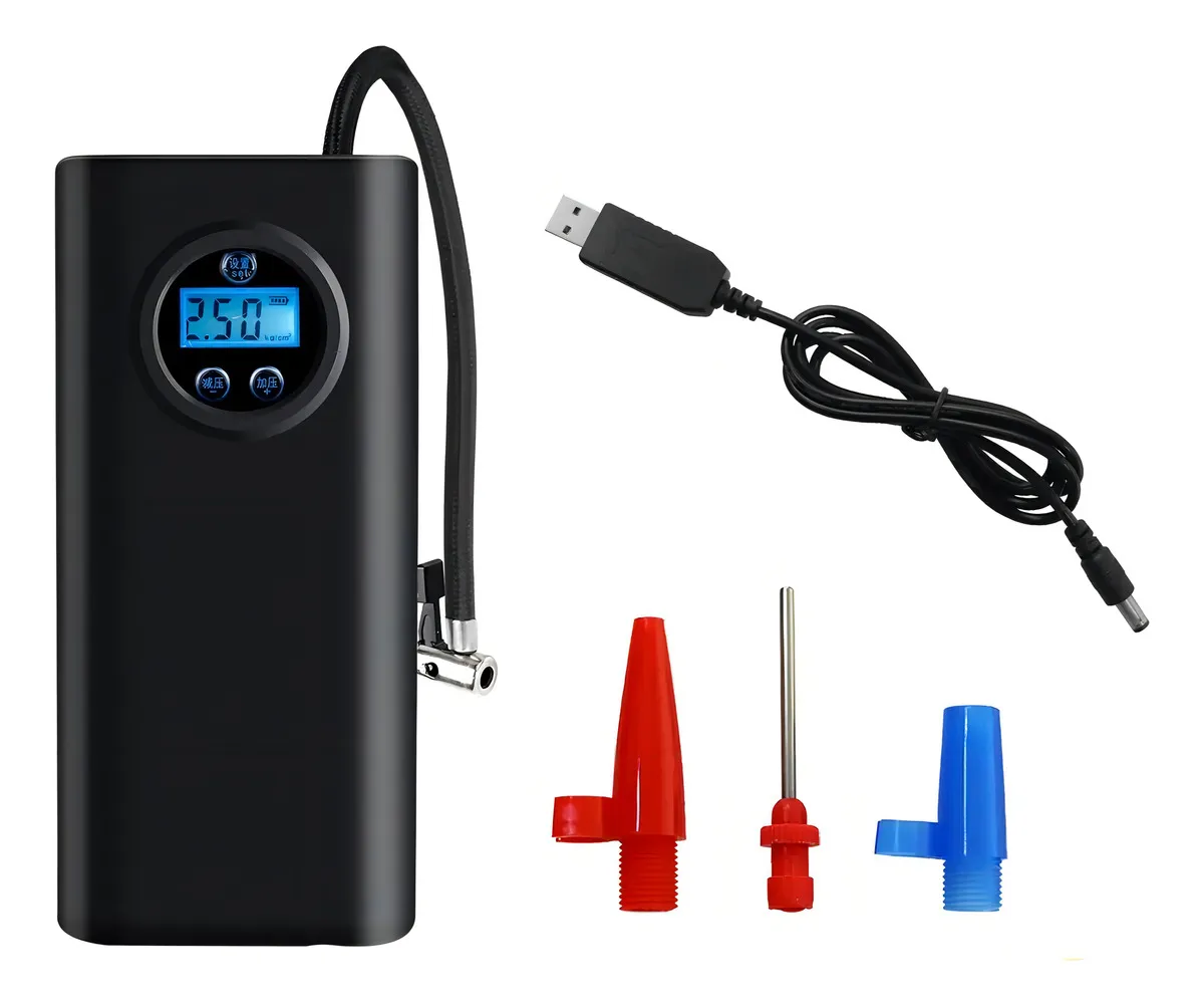 Compresor Portatil Recargable Usb