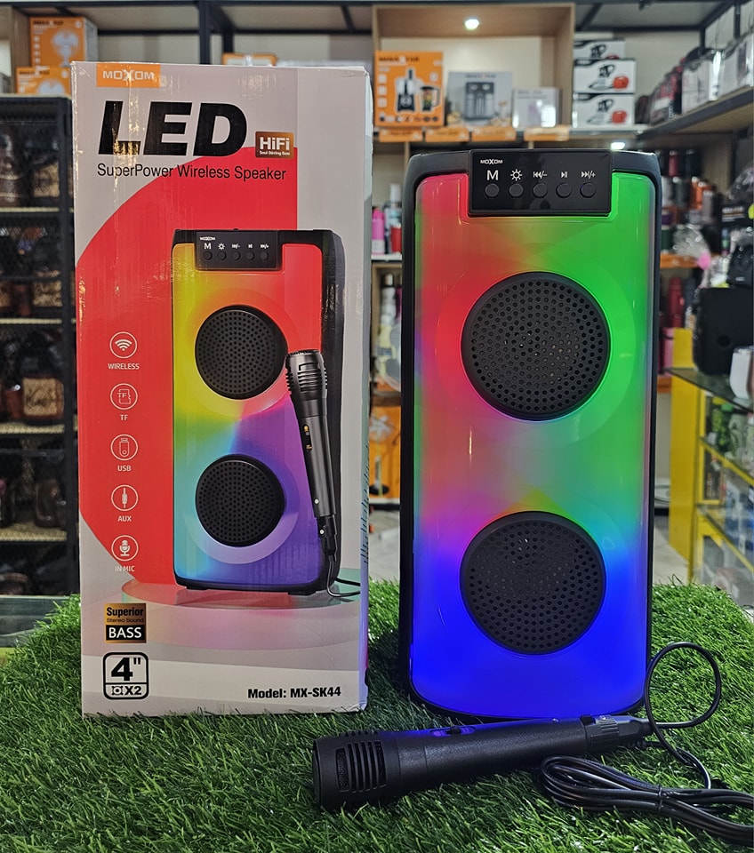 MoXon Speaker Led Recargable MX-SK44