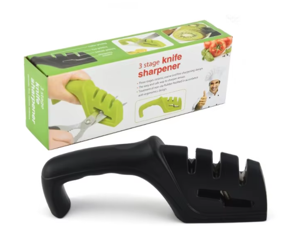 BLADE FORCE 3X&trade; &ldquo;AFILADOR DE CUCHILLOS!!