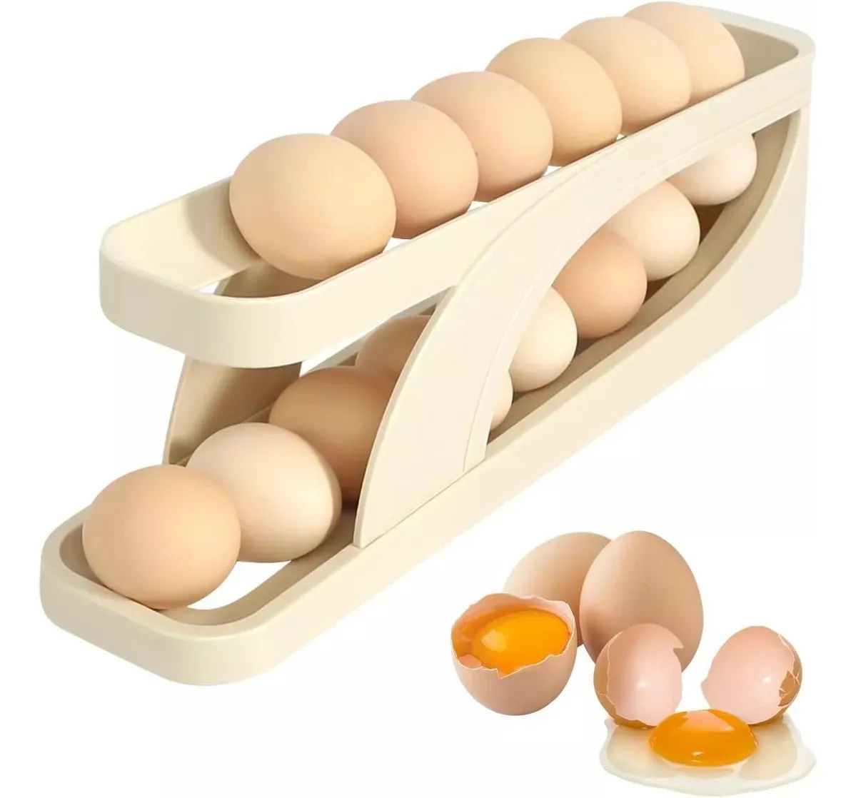 ORGANIZADOR DE HUEVOS 2 NIVELES